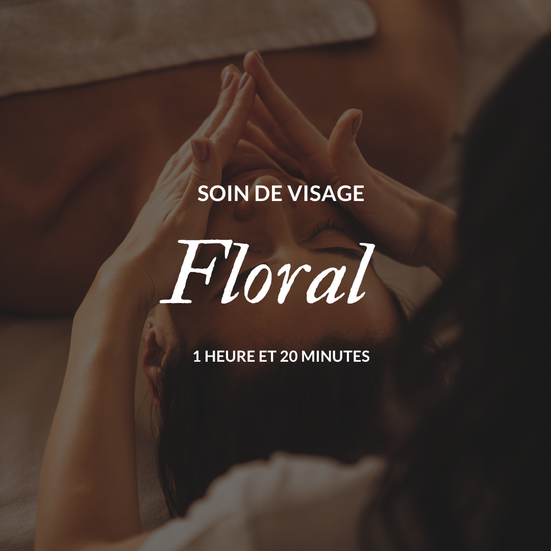 Soin du visage Floral | 1 heure et 20 minutes